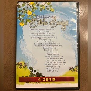 NEW Children’s Kids Bible Songs Religious Christian Sing A Long Learning CD